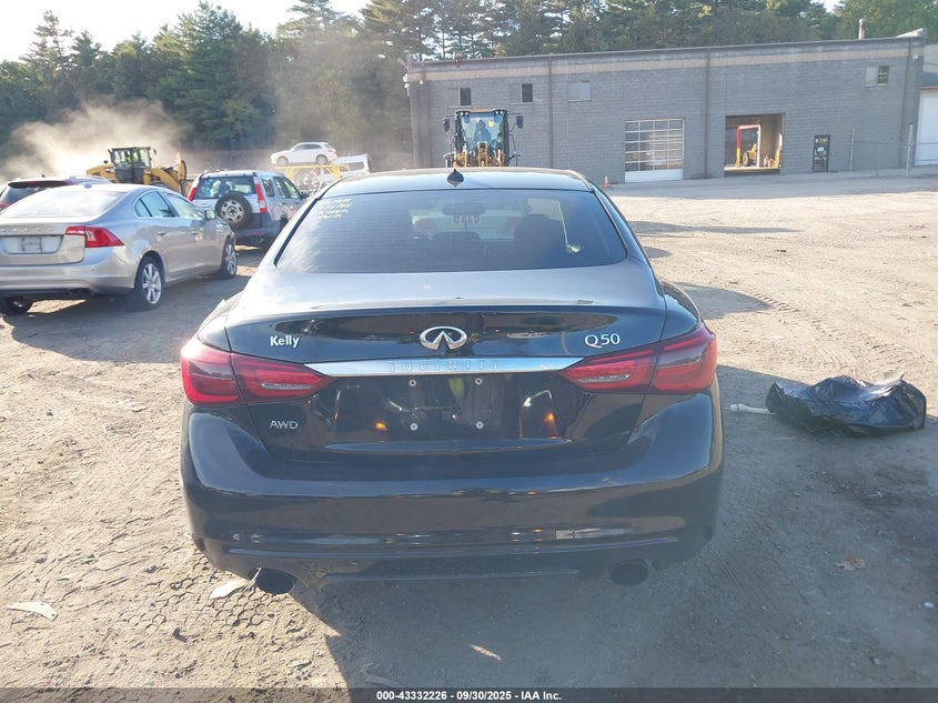 2018 INFINITI Q50 3.0T LUXE - JN1EV7AR5JM440760