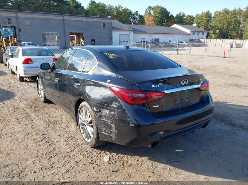 2018 INFINITI Q50 3.0T LUXE - JN1EV7AR5JM440760