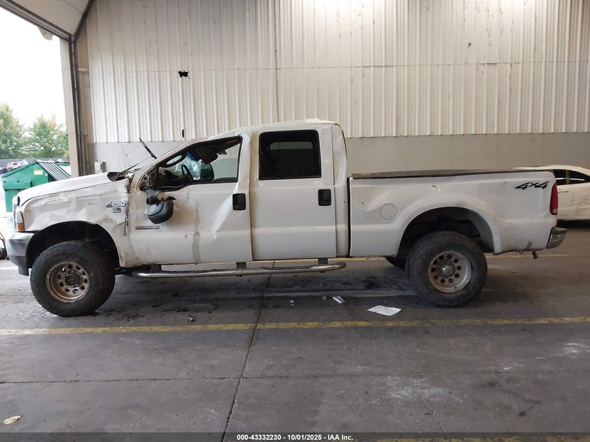 2004 Ford F-250 Lariat/Xl/Xlt VIN: 1FTNW21P44ED21771 Lot: 43332230