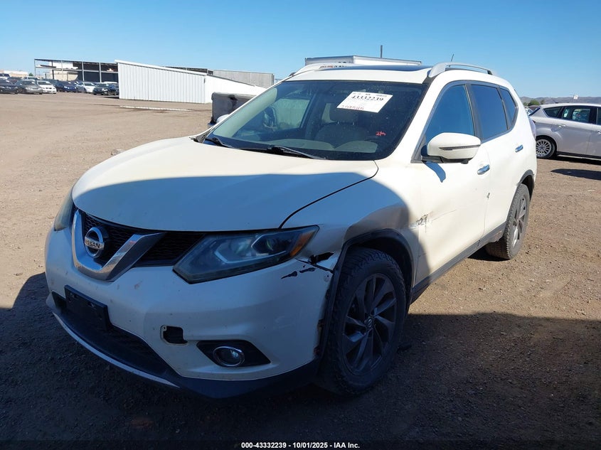 2016 NISSAN ROGUE SL - 5N1AT2MT0GC778900