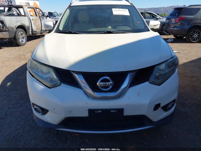 2016 NISSAN ROGUE SL - 5N1AT2MT0GC778900