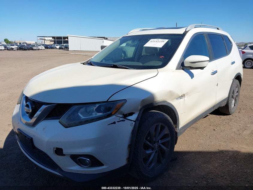 2016 NISSAN ROGUE SL - 5N1AT2MT0GC778900