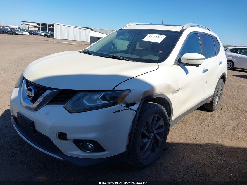 2016 NISSAN ROGUE SL - 5N1AT2MT0GC778900