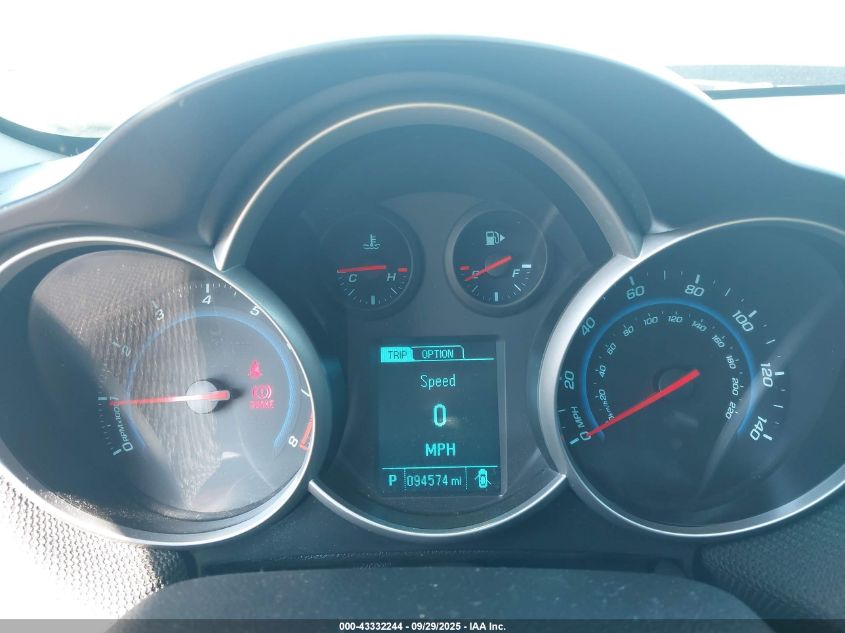 2014 Chevrolet Cruze 1Lt Auto VIN: 1G1PC5SB2E7350822 Lot: 43332244