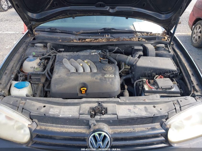 2003 Volkswagen Golf Gl 2.0L VIN: 9BWFK61J134059141 Lot: 43332252