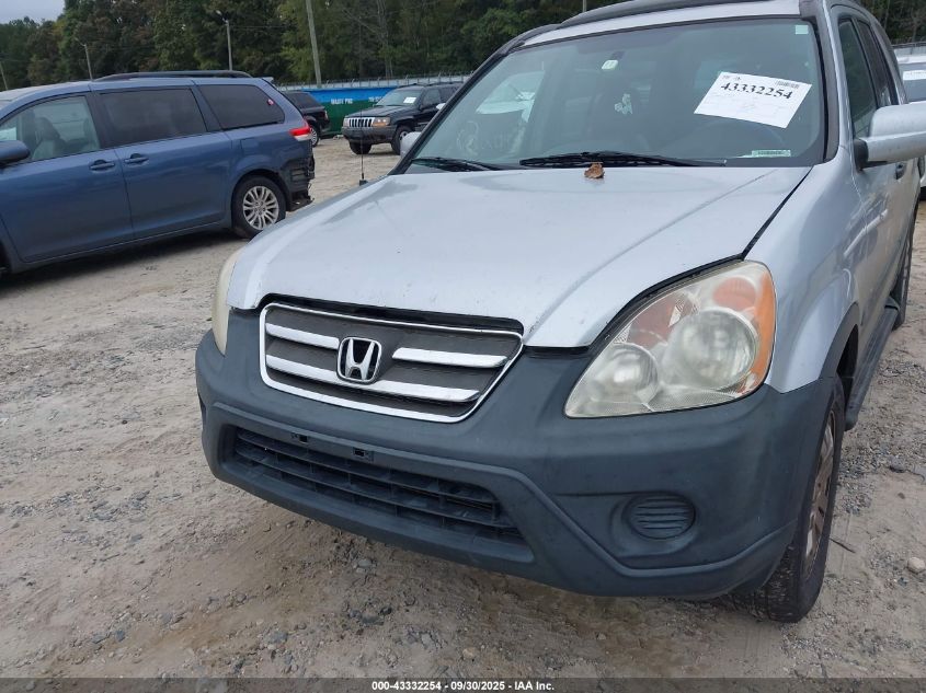 2005 Honda Cr-V Ex VIN: SHSRD78835U328805 Lot: 43332254