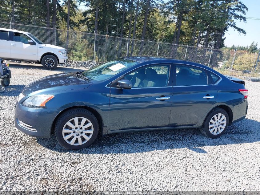 2015 Nissan Sentra Sv VIN: 3N1AB7AP7FY331792 Lot: 43332257