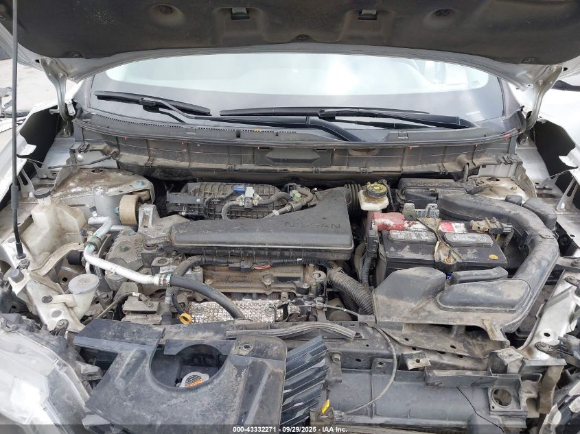 2017 Nissan Rogue Sv VIN: KNMAT2MT5HP515235 Lot: 43332271