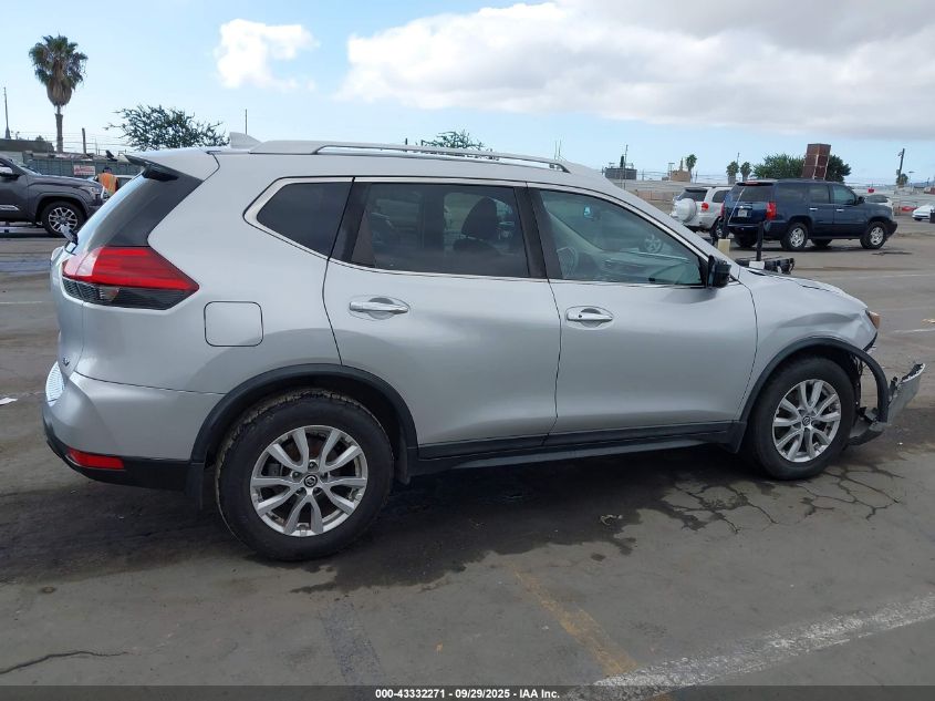 2017 Nissan Rogue Sv VIN: KNMAT2MT5HP515235 Lot: 43332271