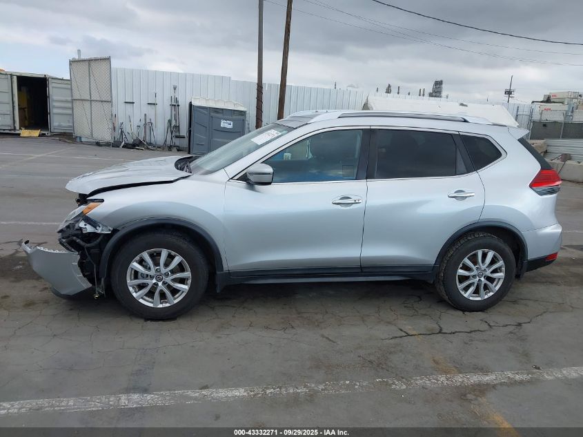 2017 Nissan Rogue Sv VIN: KNMAT2MT5HP515235 Lot: 43332271