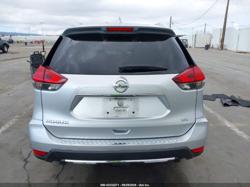 2017 Nissan Rogue Sv VIN: KNMAT2MT5HP515235 Lot: 43332271