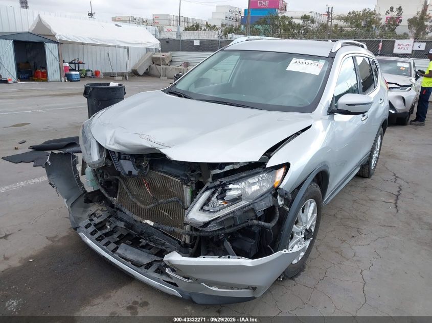 2017 Nissan Rogue Sv VIN: KNMAT2MT5HP515235 Lot: 43332271