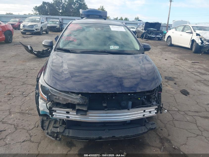 2022 Toyota Corolla Le VIN: 5YFVPMAE3NP307596 Lot: 43332272