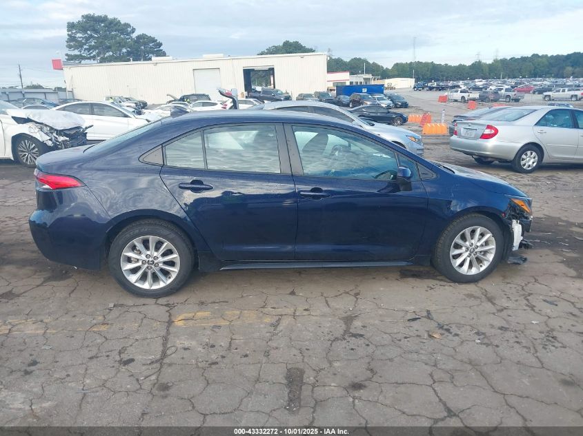 2022 Toyota Corolla Le VIN: 5YFVPMAE3NP307596 Lot: 43332272