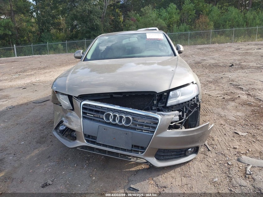 2009 Audi A4 2.0T Premium VIN: WAULF78K29N025019 Lot: 43332289