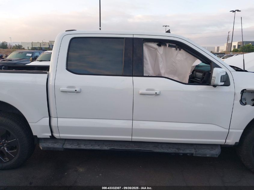 2022 Ford F-150 Lightning Lariat VIN: 1FT6W1EV7NWG05527 Lot: 43332307