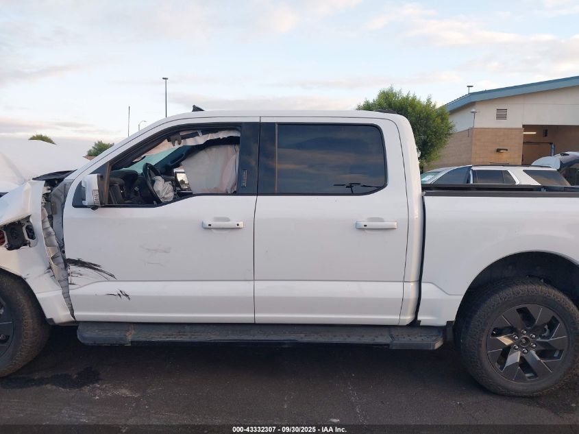 2022 Ford F-150 Lightning Lariat VIN: 1FT6W1EV7NWG05527 Lot: 43332307