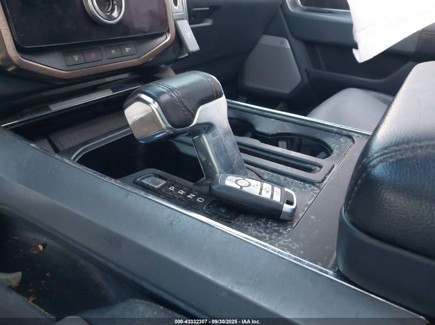 2022 Ford F-150 Lightning Lariat VIN: 1FT6W1EV7NWG05527 Lot: 43332307