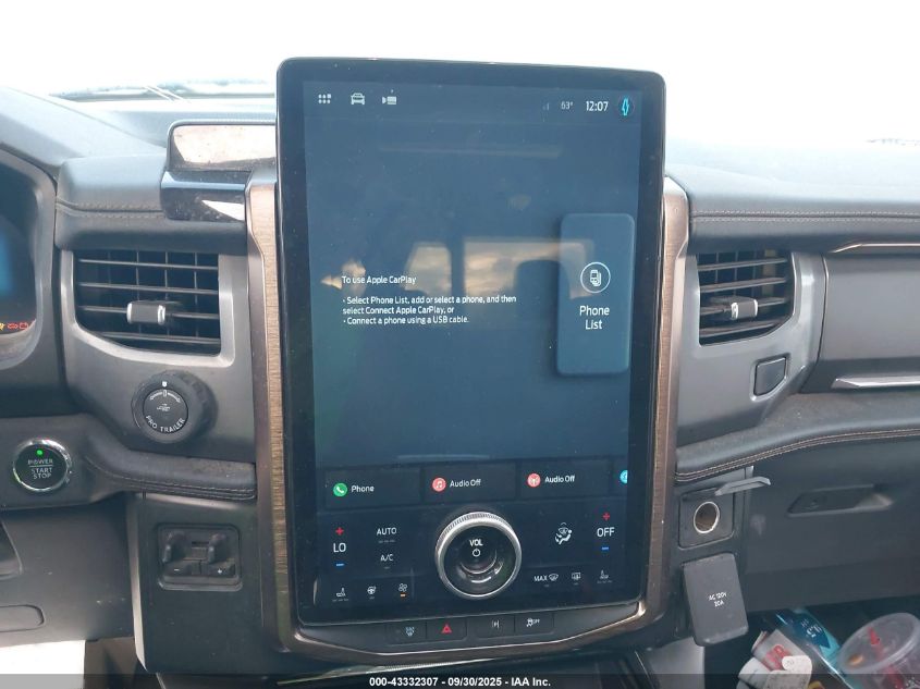 2022 Ford F-150 Lightning Lariat VIN: 1FT6W1EV7NWG05527 Lot: 43332307