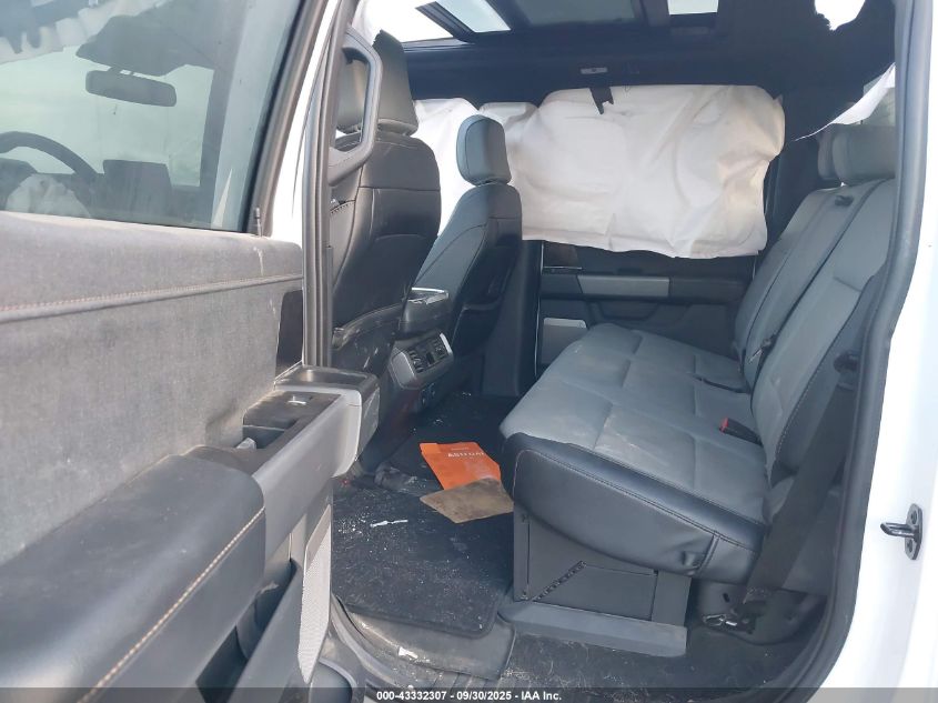 2022 Ford F-150 Lightning Lariat VIN: 1FT6W1EV7NWG05527 Lot: 43332307