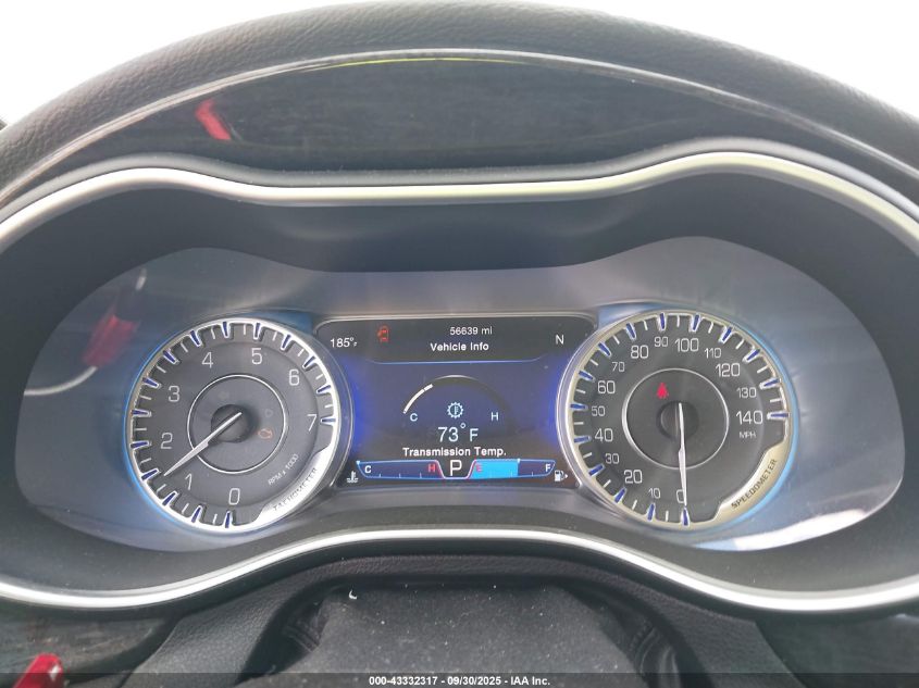 2015 Chrysler 200 C VIN: 1C3CCCEG6FN524832 Lot: 43332317