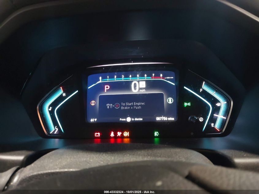 2021 Honda Odyssey Ex VIN: 5FNRL6H50MB013310 Lot: 43332324