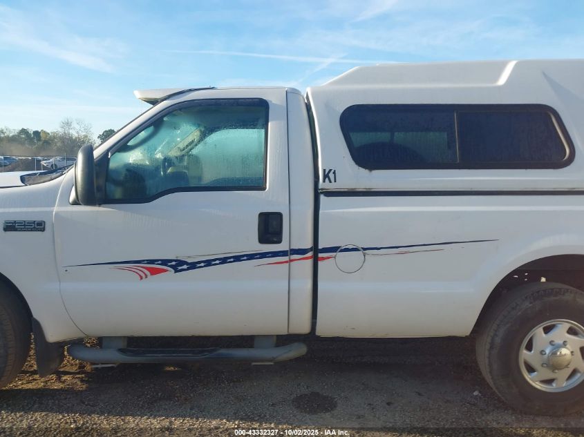 2004 Ford F-250 Xl/Xlt VIN: 1FTNF20L84EC64022 Lot: 43332327