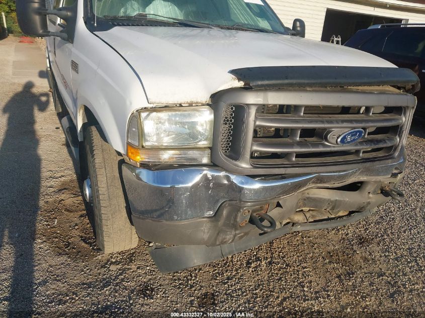 2004 Ford F-250 Xl/Xlt VIN: 1FTNF20L84EC64022 Lot: 43332327