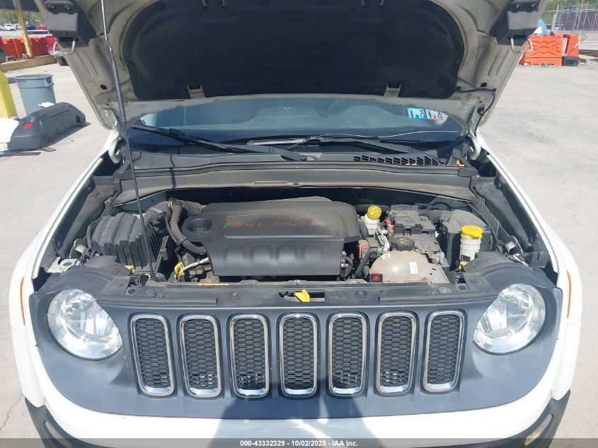 2016 Jeep Renegade Latitude VIN: ZACCJABT5GPC46327 Lot: 43332329