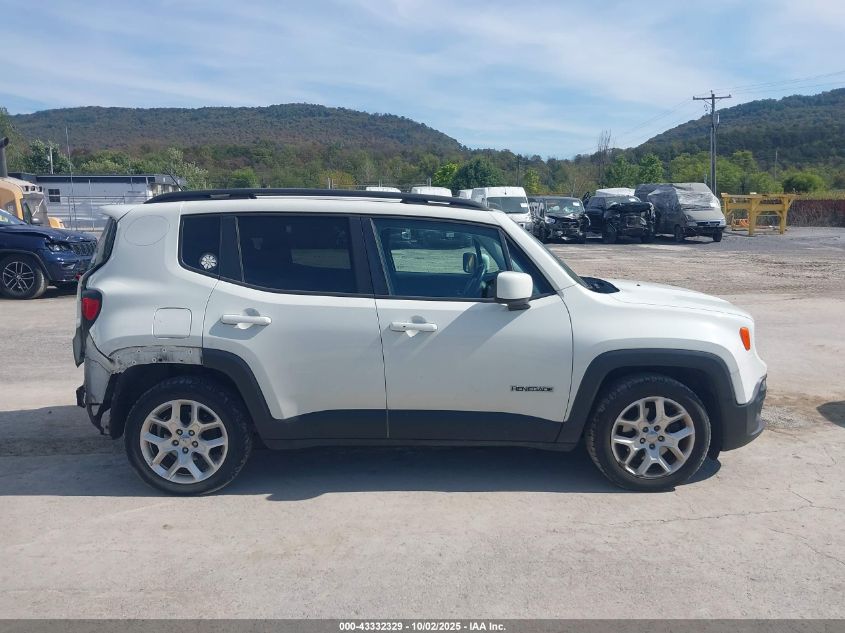 2016 Jeep Renegade Latitude VIN: ZACCJABT5GPC46327 Lot: 43332329