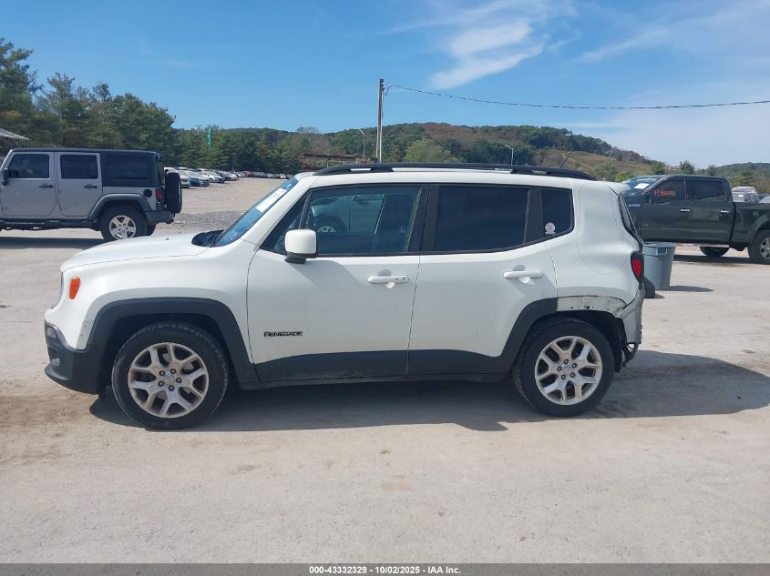 2016 Jeep Renegade Latitude VIN: ZACCJABT5GPC46327 Lot: 43332329