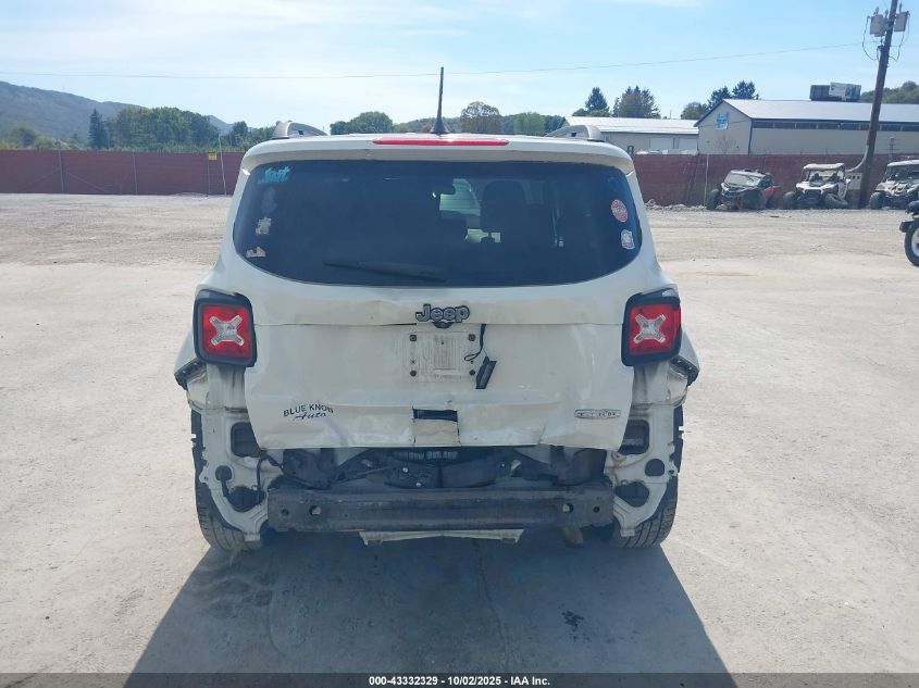 2016 Jeep Renegade Latitude VIN: ZACCJABT5GPC46327 Lot: 43332329