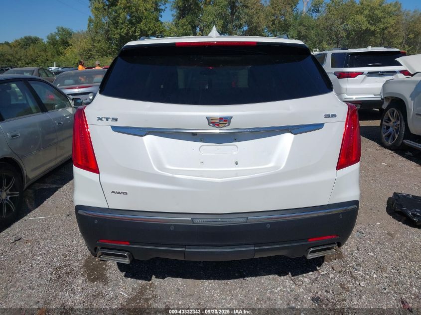 2019 Cadillac Xt5 Luxury VIN: 1GYKNDRS8KZ197272 Lot: 43332343