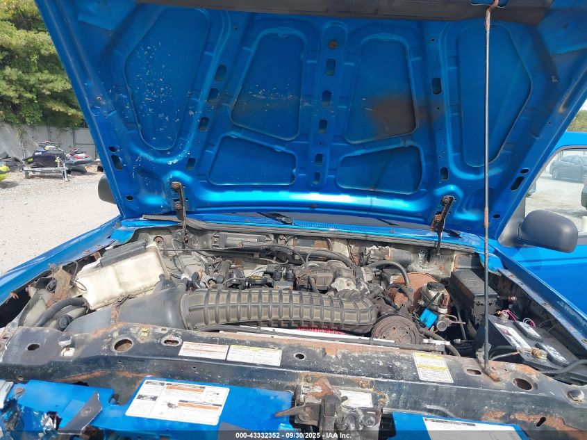 1997 Ford Ranger Splash/Stx/Xlt VIN: 1FTCR15X4VTA85607 Lot: 43332352