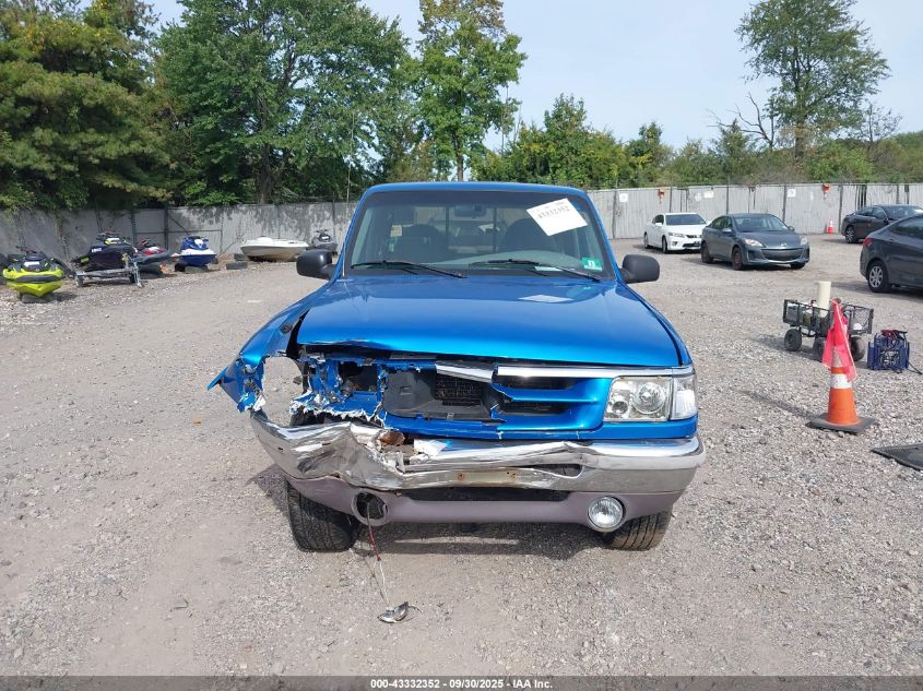 1997 Ford Ranger Splash/Stx/Xlt VIN: 1FTCR15X4VTA85607 Lot: 43332352