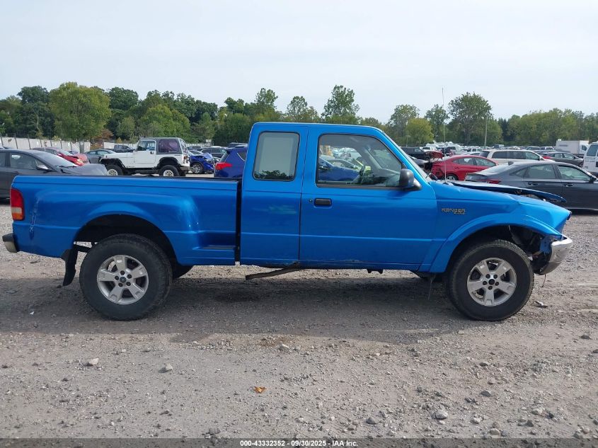 1997 Ford Ranger Splash/Stx/Xlt VIN: 1FTCR15X4VTA85607 Lot: 43332352