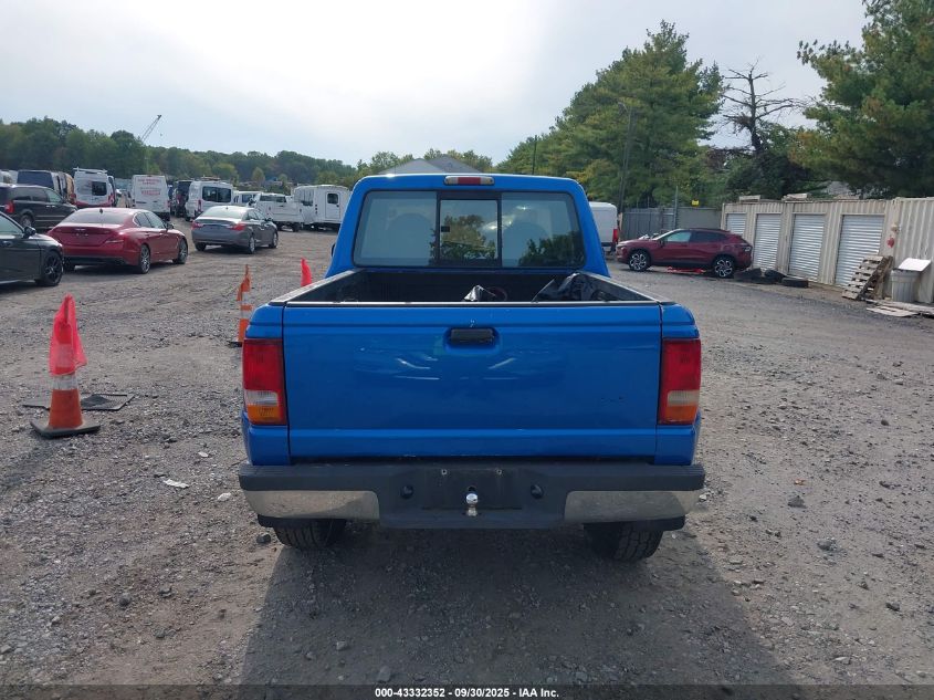 1997 Ford Ranger Splash/Stx/Xlt VIN: 1FTCR15X4VTA85607 Lot: 43332352