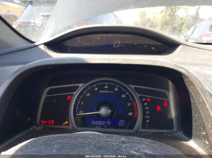 2009 Honda Civic Lx VIN: 2HGFG12639H531829 Lot: 43332359