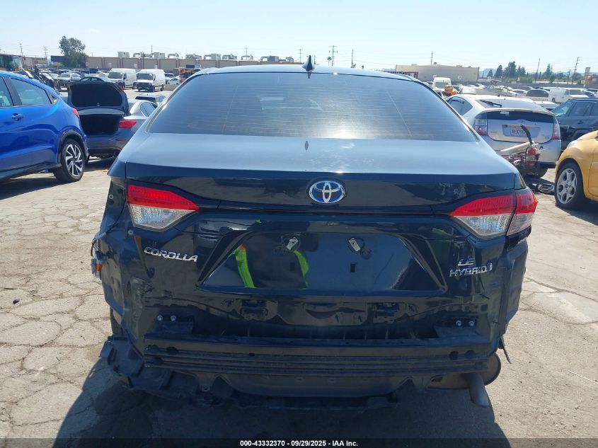 2023 Toyota Corolla Hybrid Le VIN: JTDBCMFE1P3021930 Lot: 43332370