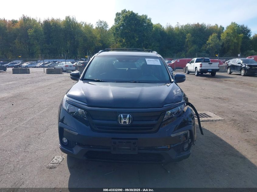 2021 Honda Pilot Awd Special Edition VIN: 5FNYF6H22MB015925 Lot: 43332390