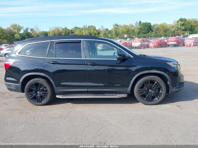 2021 Honda Pilot Awd Special Edition VIN: 5FNYF6H22MB015925 Lot: 43332390
