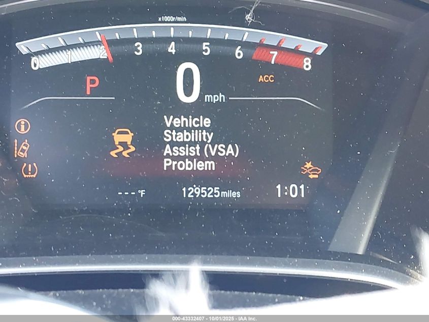 2017 Honda Cr-V Ex-L/Ex-L Navi VIN: 2HKRW2H85HH608994 Lot: 43332407