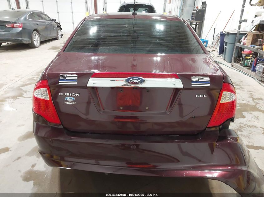 2012 Ford Fusion Sel VIN: 3FAHP0JA8CR448227 Lot: 43332408