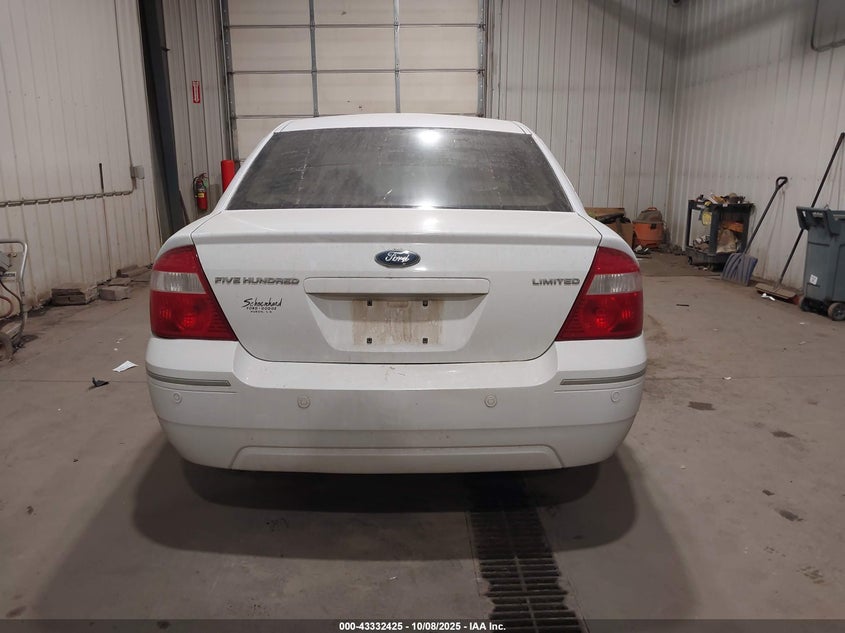 2005 Ford Five Hundred Limited VIN: 1FAHP25145G114230 Lot: 43332425