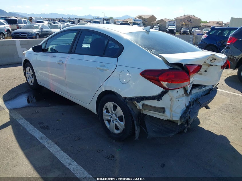 2017 KIA FORTE LX - 3KPFK4A76HE016133