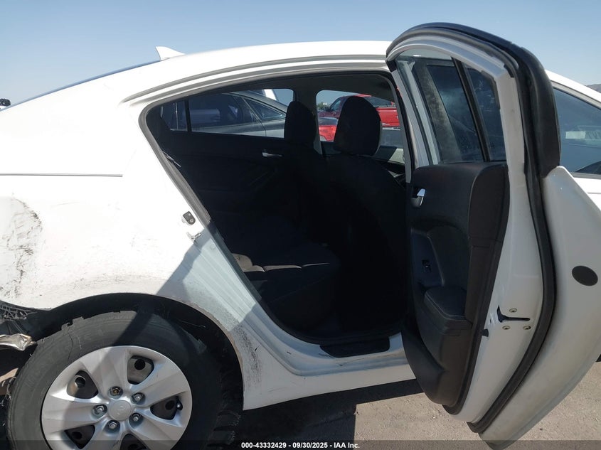 2017 KIA FORTE LX - 3KPFK4A76HE016133