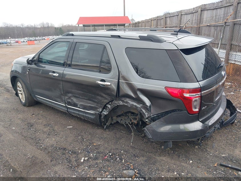 Vin: 1fm5k7d86fgc02023, lot: 43827140, ford explorer xlt 20153