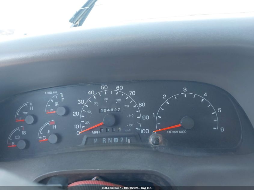 2000 Ford F-250 Lariat/Xl/Xlt VIN: 3FTNW21S2YMA77672 Lot: 43332467