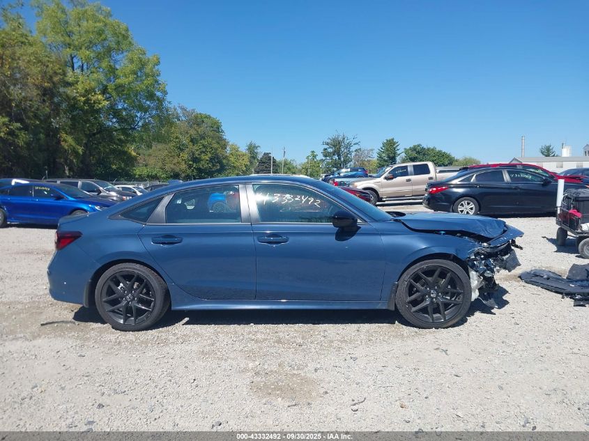 2026 Honda Civic Sport VIN: 2HGFE2F54TH501629 Lot: 43332492