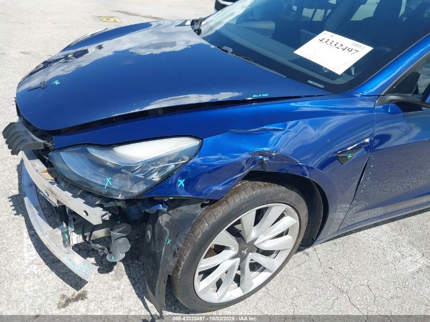 2019 Tesla Model 3 Long Range/Mid Range/Standard Range/Standard Range Plus VIN: 5YJ3E1EA6KF466414 Lot: 43332497